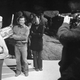 Welles on the set of The Other Side Of The Wind.